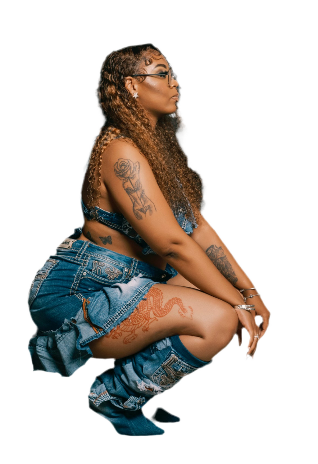 Statement Denim Smurf Cove